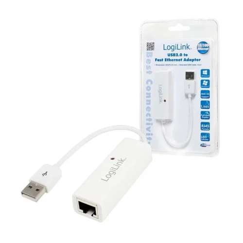 LogiLink адаптер fast ethernet RJ45 to USB2.0