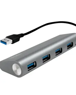 LogiLink Hub USB 3.0 4-port with aluminum casing