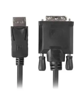 Alternative view of Lanberg кабел DisplayPort - DVI -D M/M 1m черен
