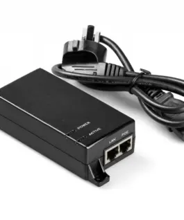 Alternative view of Digitus захранващ блок/адаптер PoE 802.3af, max. 48V 15.4W Gigabit 10/100 / 1000Mbps, active