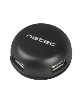Alternative view of Natec Hub USB 4 port Bumblebee USB 2.0 черен