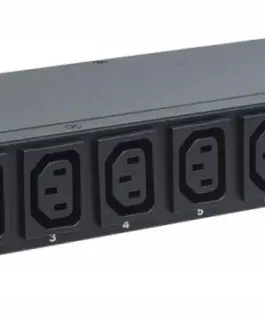 Alternative view of Intellinet Listwa zasilajaca rack 19 1U 110V-250V/16A