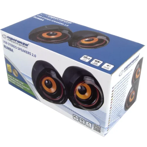 Alternative view of Esperanza Speakers USB 2.0 RUMBA