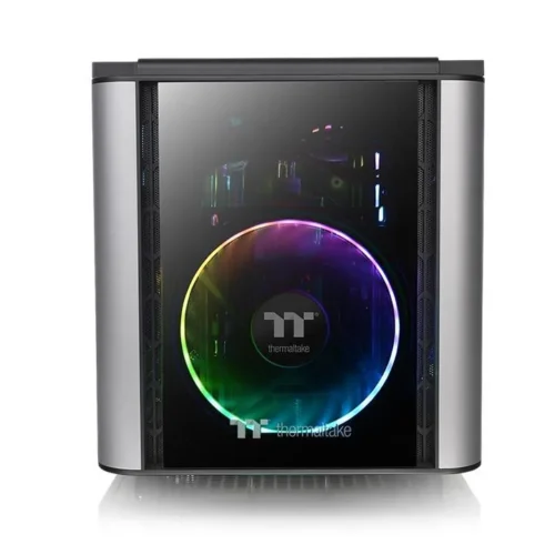 Thermaltake Компютър case LEVEL 20 VT MiniITX microATX Tempeчервен Glass –