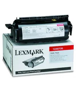 КАСЕТА ЗА LEXMARK OPTRA T520/T522  - Black - OUTLET - PN 12A6735
