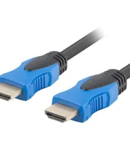 Lanberg кабел HDMI-HDMI v2.0 1.8m premium черен 4K 60Hz full copper