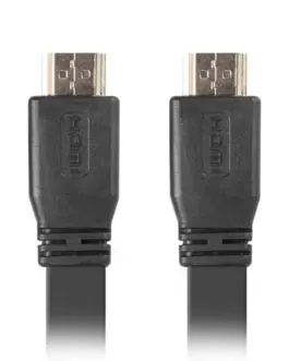 Alternative view of Lanberg кабел HDMI-HDMI v2.0 1.8m черен flat 4K 60Hz, full copper