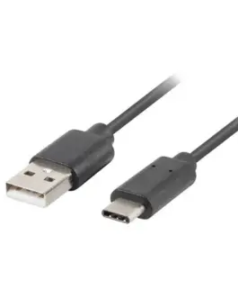 Lanberg кабел USB CM - AM 2.0 1m черен QC 3.0 full copper