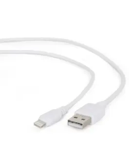 Gembird кабел USB 8-pin 1m/бял