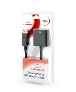 Alternative view of Gembird адаптер DisplayPort to VGA черен