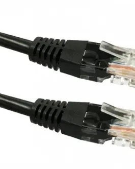 TB кабел Patchcord cat. 5e RJ45 UTP 1m черен