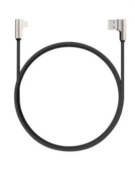 Alternative view of AUKEY CB-BAL6 Nylon 90° кабел Quick Charge USB-Lightning | 1.2m