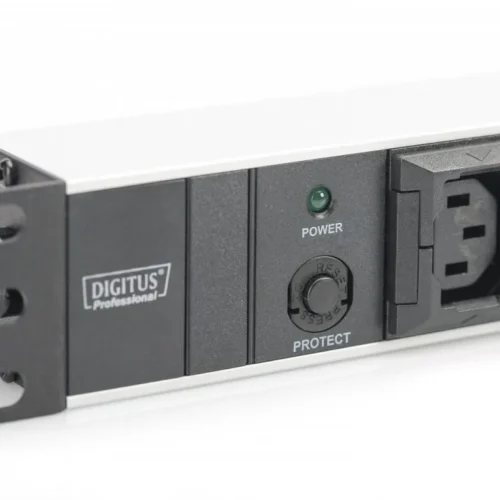 Digitus Power strip PDU 19-inch aluminium 1U