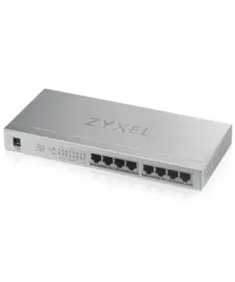 Zyxel Switch GS1008-HP 8 Port Gigabit PoE + unmanaged desktop 60W