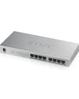 Zyxel Switch GS1008-HP 8 Port Gigabit PoE + unmanaged desktop 60W