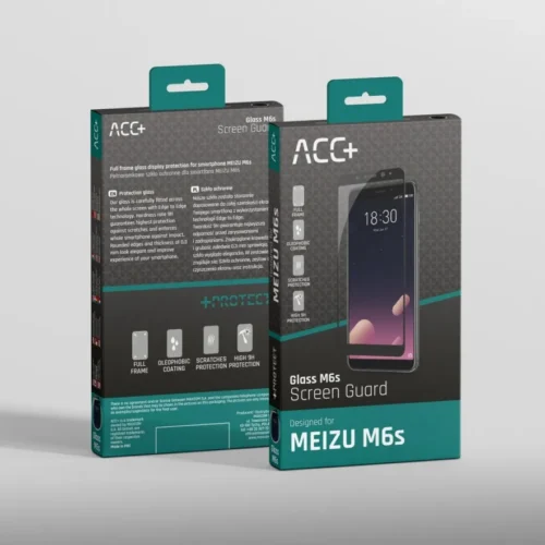 ACC+ Protective glass 9H MEIZU M6S черен