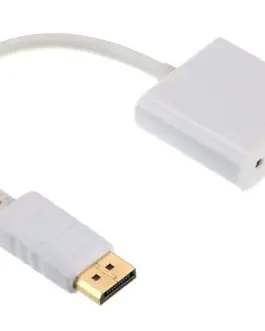 Gembird адаптер Display Port VGA бял