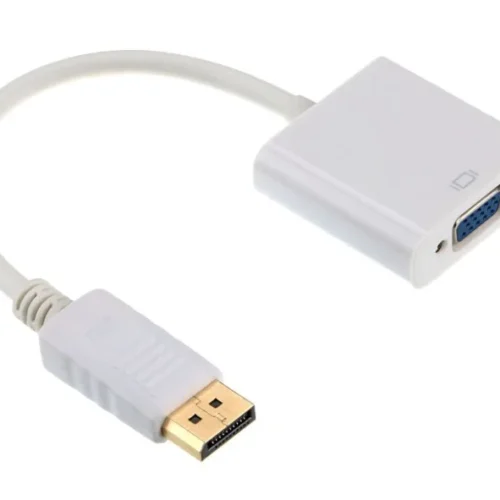 Gembird адаптер Display Port VGA бял