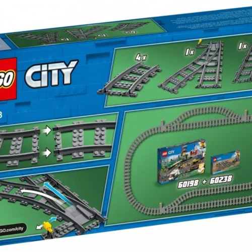 LEGO Blocks City Switch Tracks