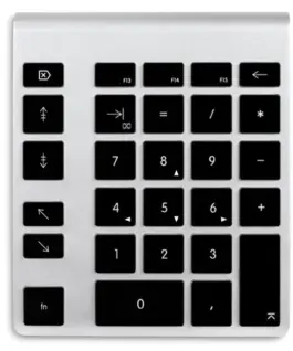 OWC NewerTech keypad bluetooth for Apple aluminum черен