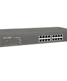 Alternative view of TP-LINK 16-Port 10/100Mbps Rackmount Switch