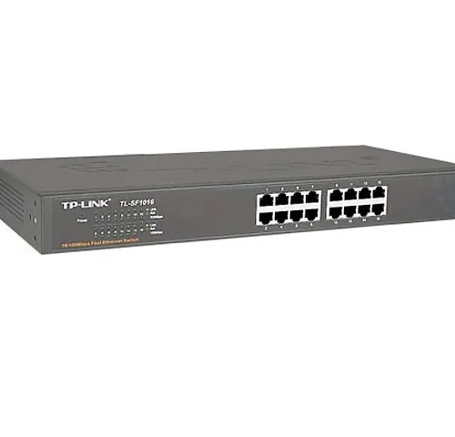 Alternative view of TP-LINK 16-Port 10/100Mbps Rackmount Switch