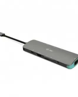 i-tec USB-C Metal Nano Docking Station 1x HDMI 4K Ultra HD 3840 x 2016 @ 30Hz 1x SD reader 1x micro SD reader 1x Ethernet GLAN RJ-45 1x