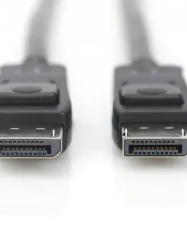 Alternative view of Digitus кабел за връзка Displayport K 30Hz UHD Typ DP/DP M/M черен 1m