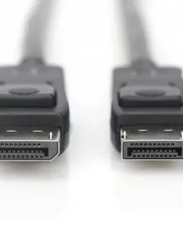 Alternative view of Digitus кабел за връзка Displayport 8K 30Hz UHD Typ DP/DP M/M черен 2m