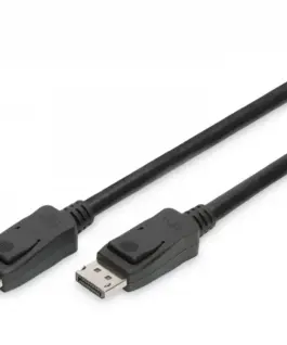 Digitus кабел за връзка Displayport 8K 30Hz UHD Typ DP/DP M/M черен 2m