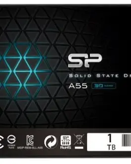 Silicon Power SSD drive Slim Ace A55 1TB 25 inch SATA3 500/450 MB/s 7mm