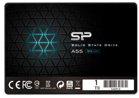 Silicon Power SSD drive Slim Ace A55 1TB 25 inch SATA3 500/450 MB/s 7mm