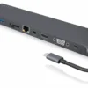 IcyBox Docking Station IB-DK2102-C USB TYPE C