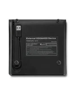Alternative view of Qoltec Optical Drive Case USB 3.0 12.7mm SATA