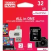 GOODRAM памет card microSDHC 32GB CL10 + адаптер + reader