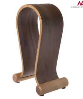 Alternative view of Maclean слушалки Stand Wooden Nut Color MC-815W