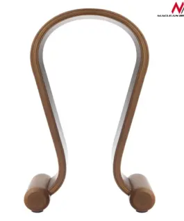 Maclean слушалки Stand Wooden Nut Color MC-815W