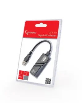Alternative view of Gembird USB 3.0 LAN адаптер Gigabit RJ-45