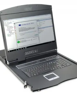 Digitus LCD Console 19inch touchpad US keyboard