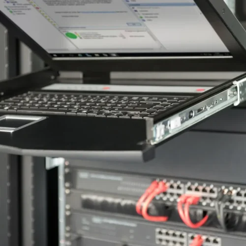 Digitus LCD Console 19inch touchpad US keyboard