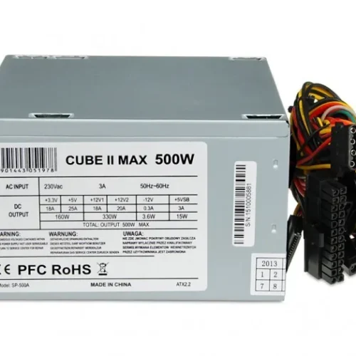 Alternative view of iBOX захранващ блок 500 W CUBE II 12 CM FAN