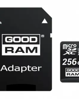 Alternative view of GOODRAM microSD card 256GB CL10 UHS I + адаптер