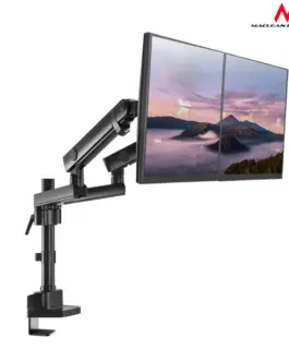 Alternative view of Maclean Double Stand For Two монитор Screens MC-812
