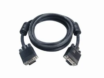 Gembird удължителен кабел 15F/15M VGA dual-shielded + ferrite 1.8M черен