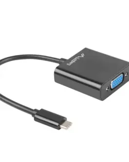 Alternative view of Lanberg адаптер USB CM - VGA F 15cm черен