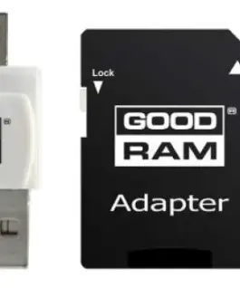 GOODRAM microSDHC card 64GB CL10 + адаптер + card reader