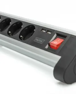 Alternative view of Digitus Power Strip Office 45° layout