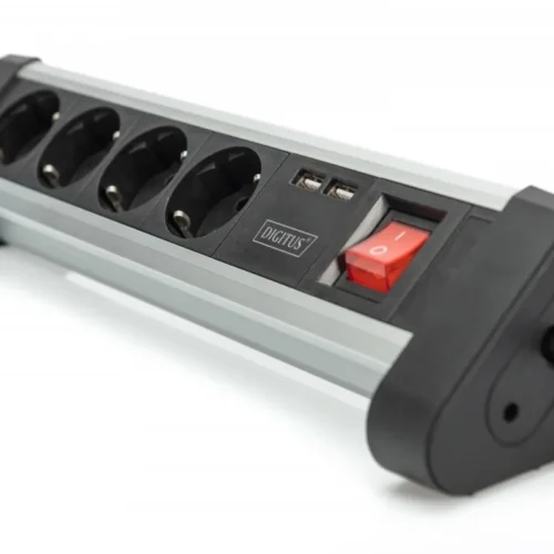 Alternative view of Digitus Power Strip Office 45° layout