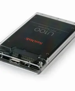 Gembird External casing 2.5 USB 3.0 прозрачен