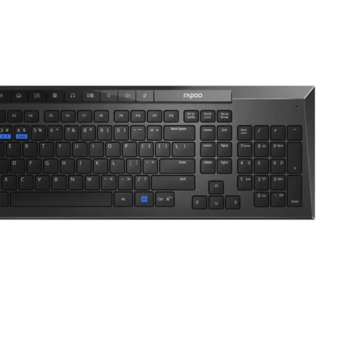RAPOO Wireless Optical Set Rapoo 8200M UI черен